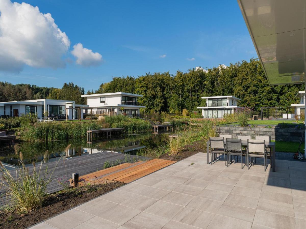 Beautiful Water Villa In Harderhaven With A Jetty Zeewolde Exterior foto